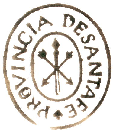sello provincial utilizado durante la gestin de Mariano Vera en actos de gobierno(1816)